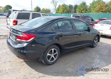 2015 Honda Civic Se из США, поврежденный, VIN 2HGFB2F76FH520133